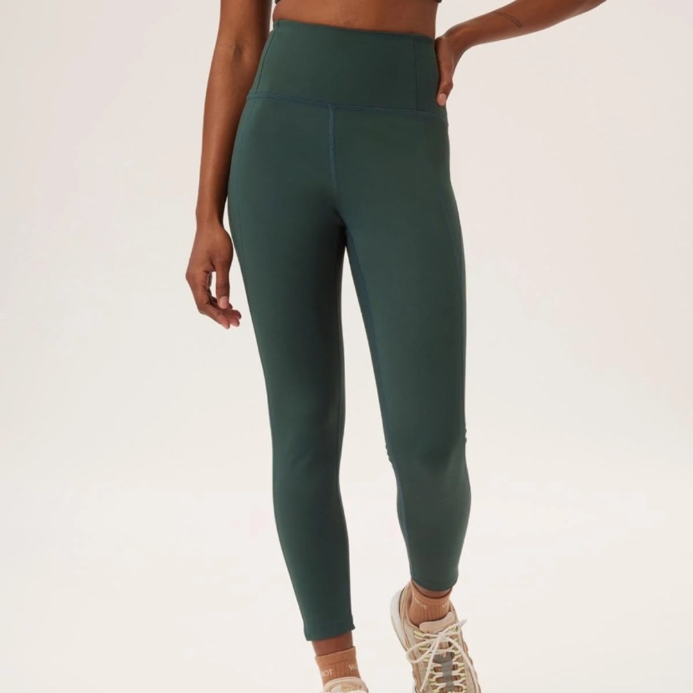 Girlfriend collective XS moss compressive high rise legging